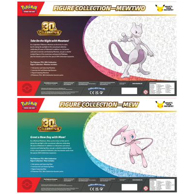 30th Celebration Figure Collection - Mew / Mewtwo (Pre-Order)