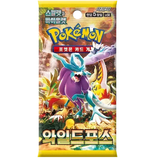 Wild Force Booster Pack | POKÉMON | Korean