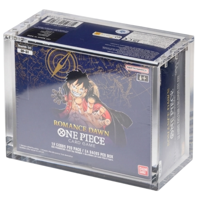 Magnetic Acrylic Box for One Piece | OP-01 Reprint and OP-03 | The Acrylic Box