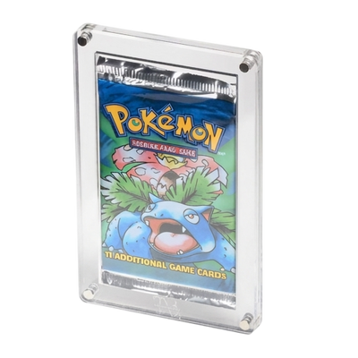 Magnetic Acrylic Box for Pokémon Booster Packs | The Acrylic Box
