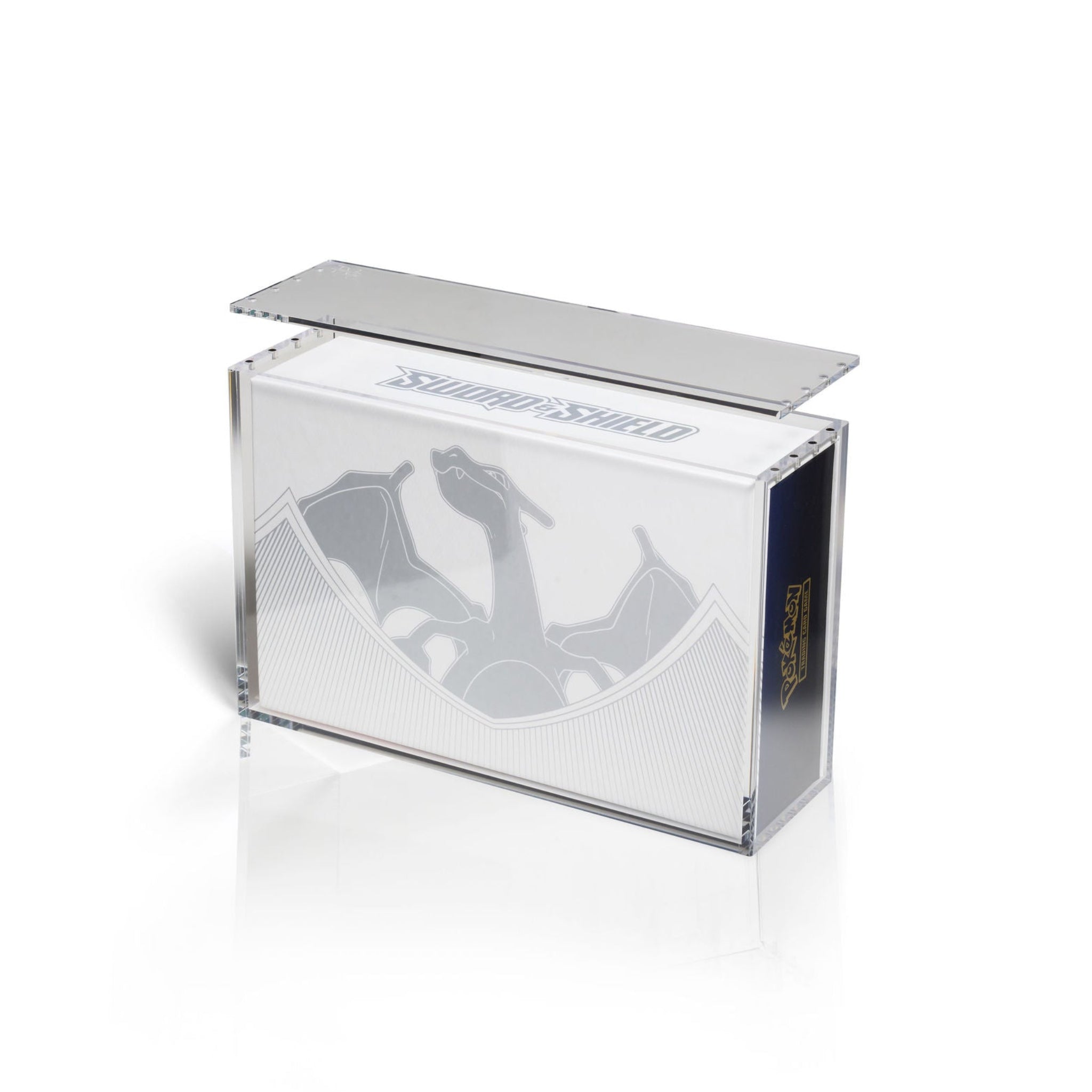 Magnetic Acrylic Box for Ultra Premium Charizard | The Acrylic Box