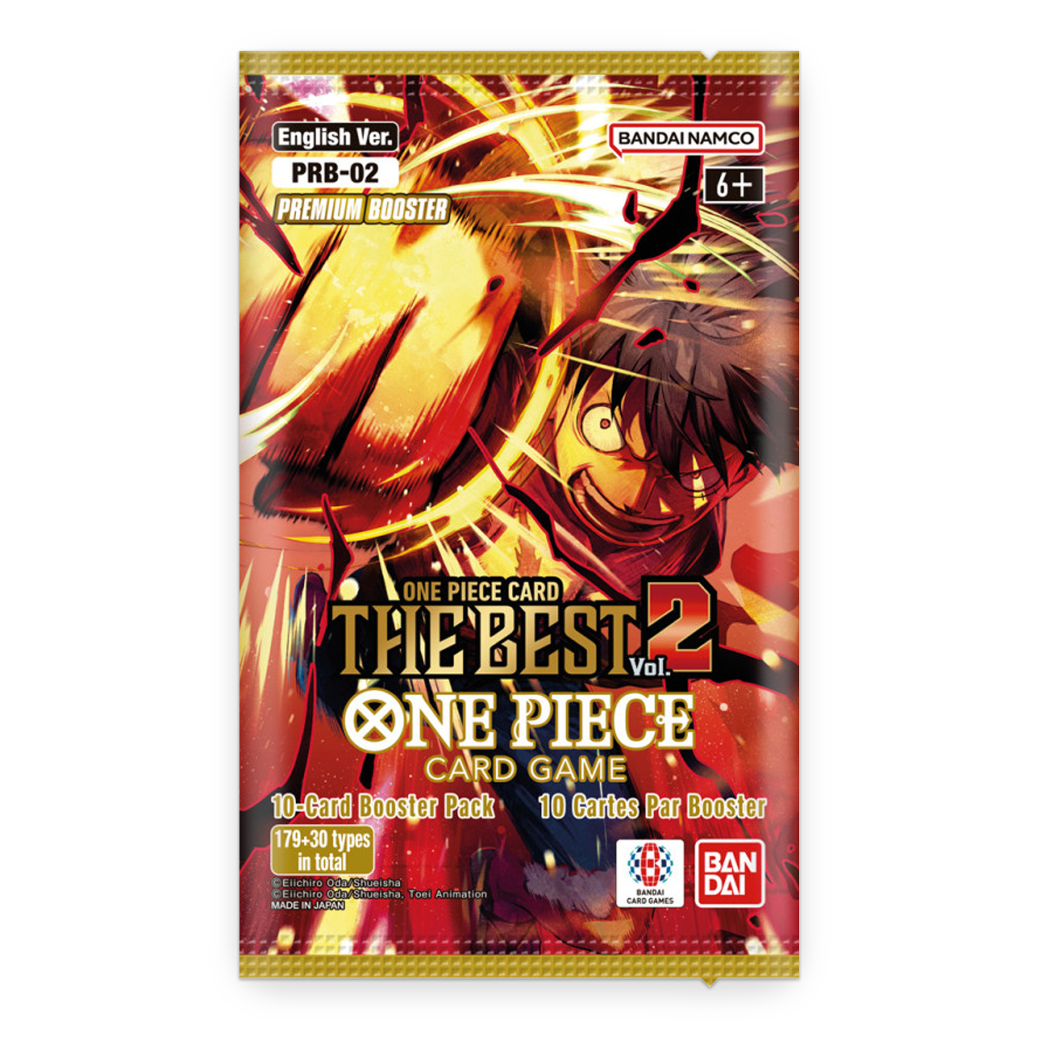PRB-02 Premium Booster Box | The Best 2 | ONE PIECE | English