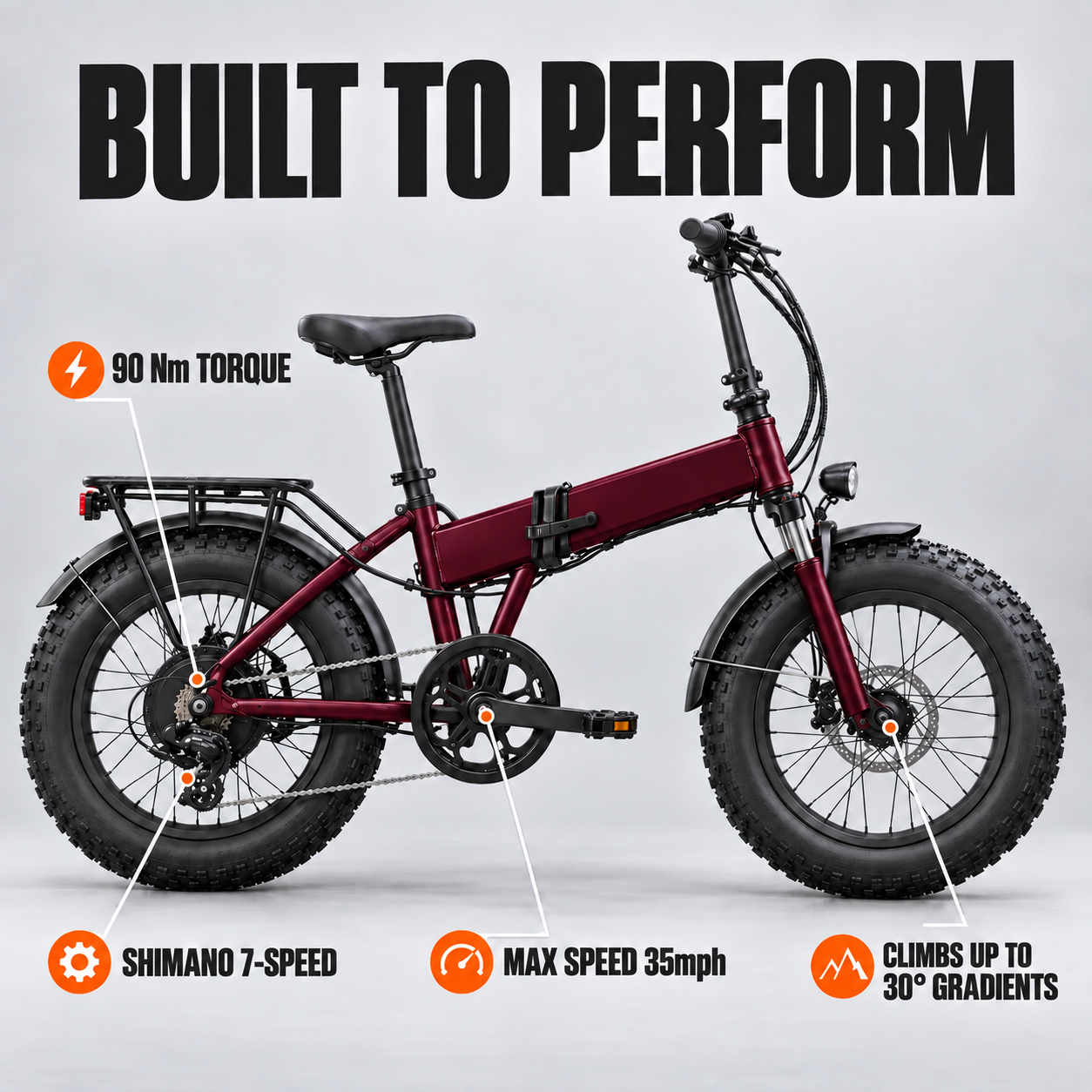 CYBERVELO EK4 - 1500W All-Terrain Electric Bike