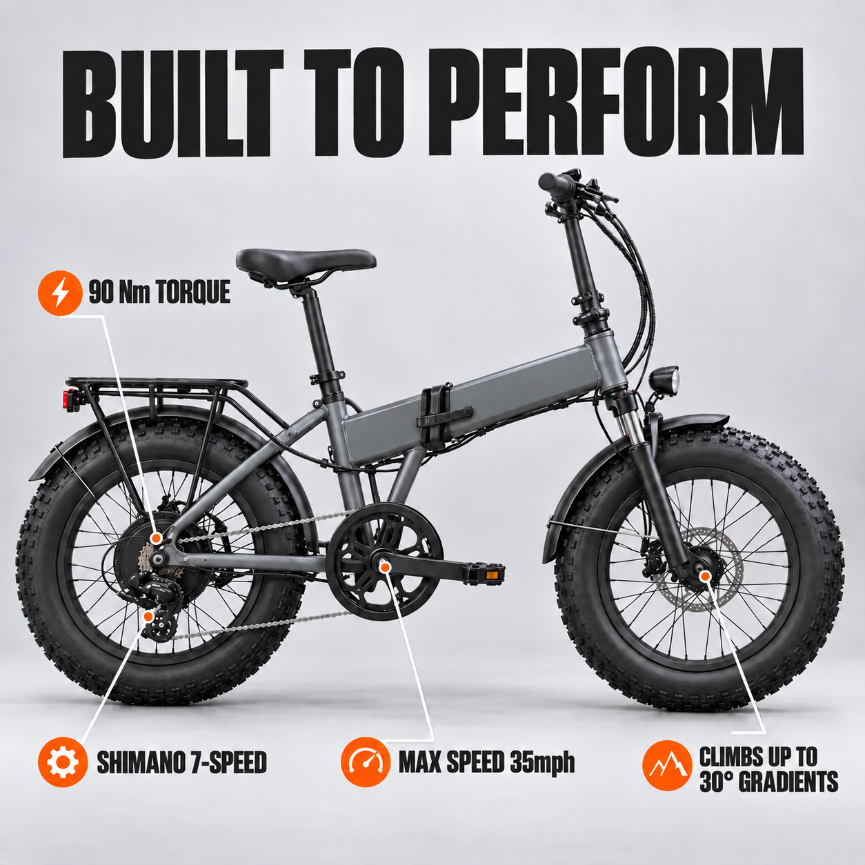 CYBERVELO EK4 - 1500W All-Terrain Electric Bike