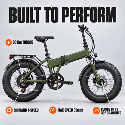 CYBERVELO EK4 - 1500W All-Terrain Electric Bike