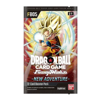 Booster Box FB05 | New Adventure | Fusion World | DRAGON BALL | English