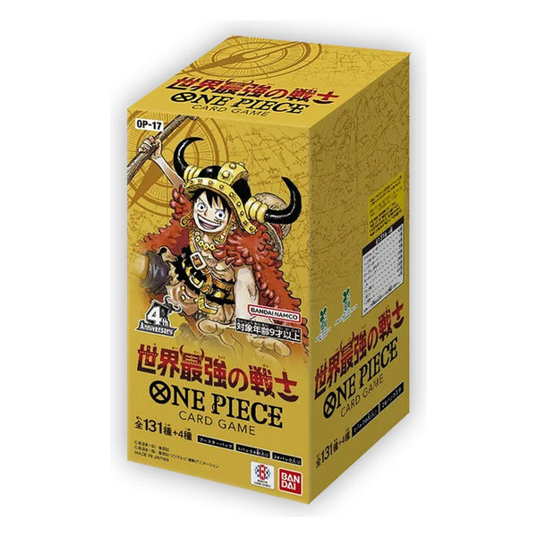 OP-17 Booster Box | ONE PIECE | The World's Strongest Warriors | Japanese