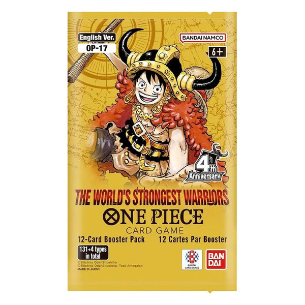 OP-17 Booster Pack | ONE PIECE | The World's Strongest Warriors | English