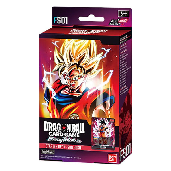 Starter Deck -Son Goku- [FS01] | Fusion World | DRAGON BALL | English